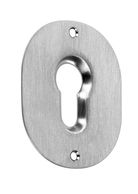 Bocchetta Con Incavo Profilo Europeo Cromo- 1,0 Pz