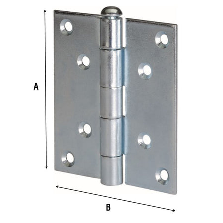 Cerniera Perno Sfil Aldeghi Acc Zin Pesan 101X101- 10,0 Pz