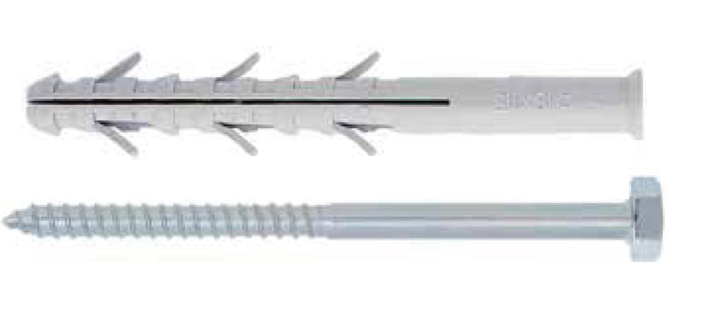 Friulsider Tassello Tup3 Con Vite Te 8X120 Mm- 50,0 Pz