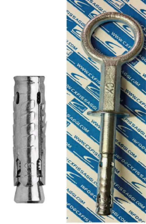 Golfare Per Ponteggi M12X220 D 50 Zincato- 10,0 Pz