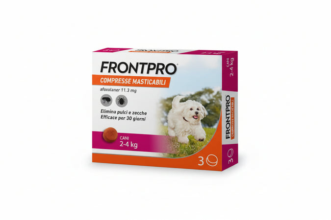 Frontpro Compressa Masticabile Cani 2 - 4 Kg 3 Pz- 1,0 Pz