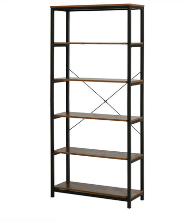 Industrial Libreria Metal/Quercia 80X30X180 Cm- 1,0 Pz