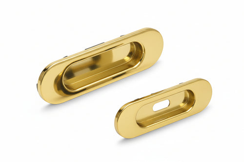 Maniglia Ovale Porta Scorr C/Foro E Senza Oro L- 1,0 Pz