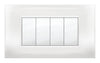 Placca Mivida Plana Bianco 4P- 1,0 Pz