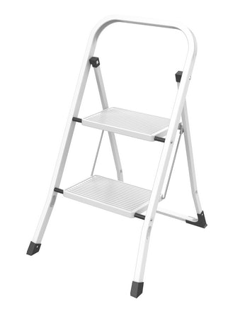 C Sgabello Salvaspazio Acciao 2 Gradini S/Ped- 1,0 Pz