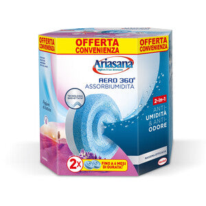 Ariasana Ricarica Aero 360 Tab Lavanda 2X450 G- 12,0 Pz
