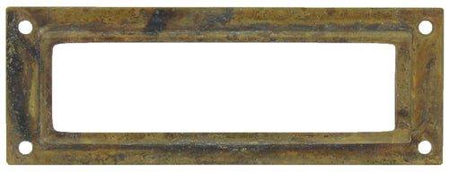 Bl Portaetichetta 45123 P.P. Ottone Anticato 2 Pz- 1,0 Blister
