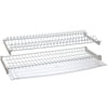 Kit Colapiatti Alluminio C/Vaschetta 86 Cm Cromo- 1,0 Confezione
