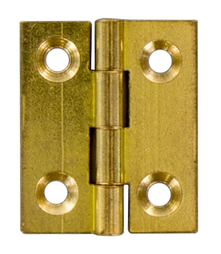 Cerniera Fresata Piana Ottone Satin 30X25 Mm- Mariva- 24,0 Pz