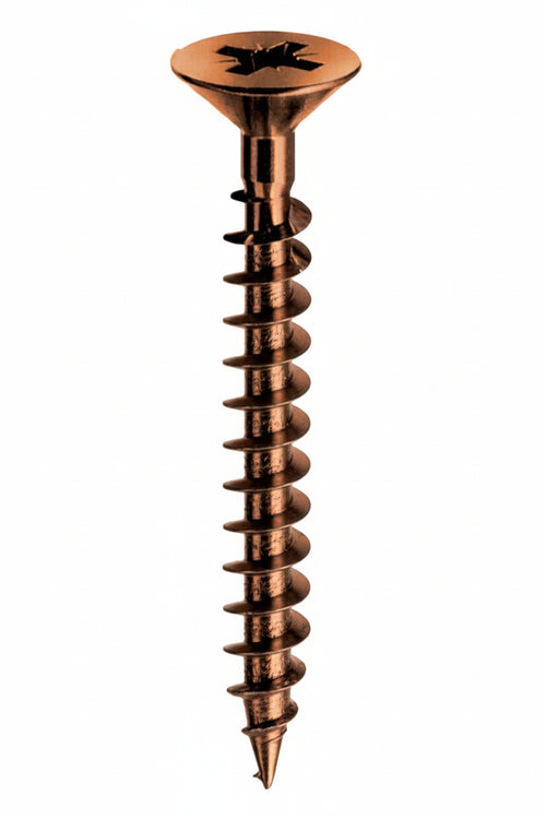 Sc Viti Per Legno Bronzate Tp 6 X100 (Pz.6)*- Mustad- 5,0 Pz