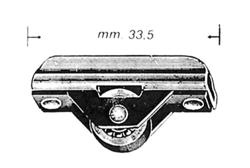 Sc Carrello A 1 Ruota P/Cristallo 4 Pz- 1,0 Pz