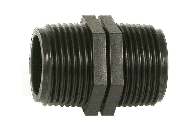 Pl Raccordo Nylon Nipplo 1/2 X 1/2- Irritec- 5,0 Pz