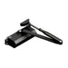 Chiudiporta Dom Compact 1000 C/Arresto 80 Kg Nero- 1,0 Pz