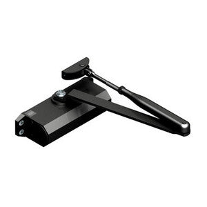 Chiudiporta Dom Compact 1000 S/Arresto 80 Kg Nero- 1,0 Pz