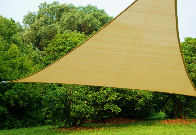 C Tenda Vela Ombreggiante Hdpe 5X5X5Mt Beige- I Giardini Del Re- 1,0 Pz