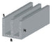 Profilo Argento H.200 Cm Canalino Uu 16X12X1 Mm**- Arcansas- 5,0 Pz
