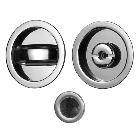 Kit Porta Scorr Nicchia D 48 Mm C/Nott Cromo- 1,0 Pz