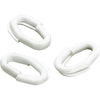 Anello Giunzione P/Catena Plastica D 6 Bianco- 50,0 Pz