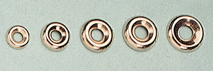 Sc Orli Sottovite Acciaio Nichelato 10 Mm 50 Pz- 5,0 Pz