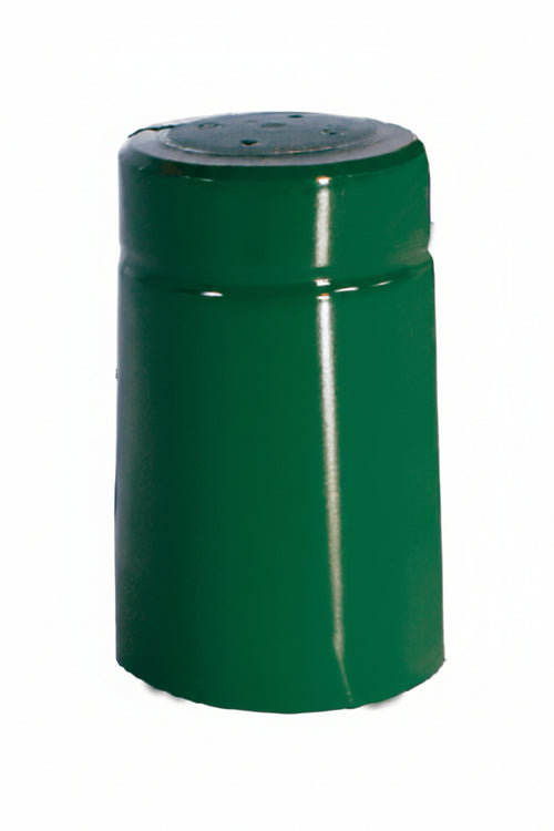 Capsula Termoretraibile Pvc D 31X55 Verde 100 Pz- 1,0 Confezione