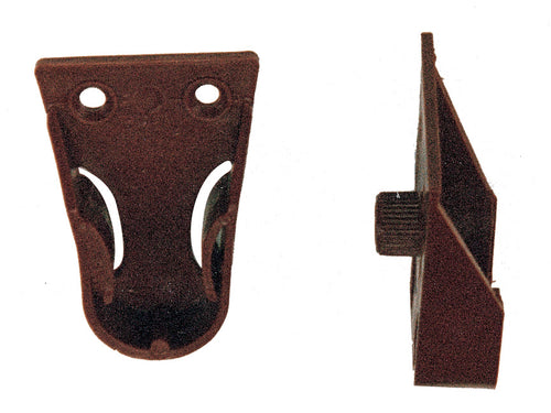 Bl Reggitubo Laterale D 18 Mm C/Perno Marrone 2 Pz- 5,0 Blister