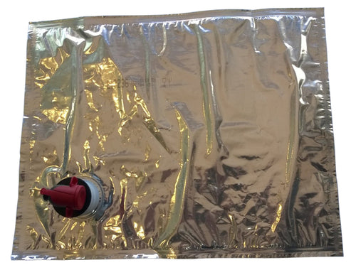 Sacca Vino Bag In Box Alluminio C/Rubinetto 5 L- 15,0 Pz