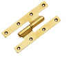 Cerniera Paumelles 35 Ottone Luc 55X100 Mm Dx- 12,0 Pz