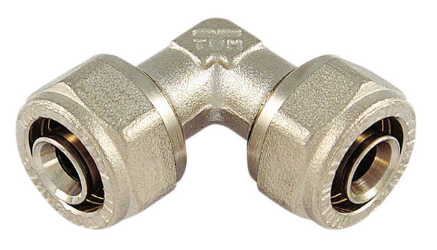 Gomito Doppio 20X20 P/Multistrato- Tiemme- 5,0 Pz