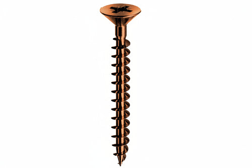 Sc Viti Per Legno Bronzate Tp 5 X80 (Pz. 10)*- Mustad- 5,0 Pz