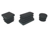Bl Puntale Alettato Tondo 28 Mm Nero 8 Pz- 5,0 Blister