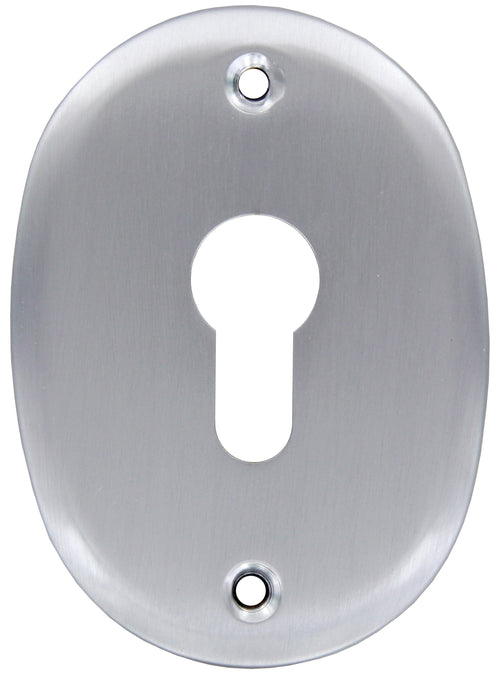 Bocchetta Profilo Europeo F0232 C/Fori Cromo Sat- 2,0 Pz