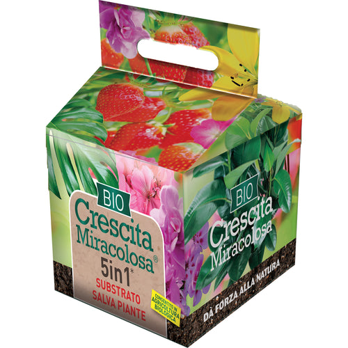 Crescita Miracolosa Substrato 5 In 1 Da 15 L- 1,0 Pz
