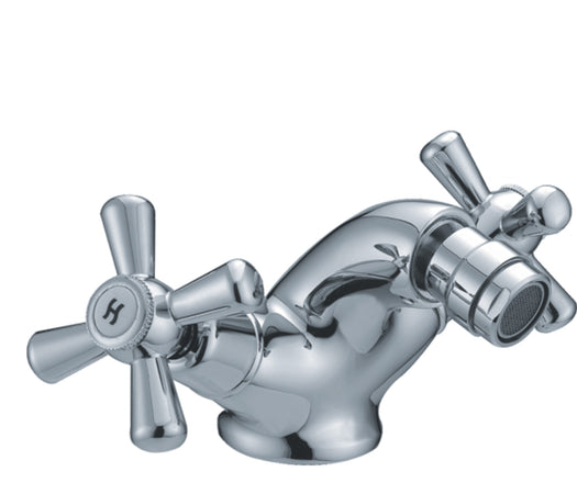 Serie Sofia Mod.A Bidet Croce Cromo- Rubinetterie Associate- 1,0 Pz