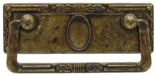 Bl Maniglia 06060 97X45 Mm P.P.Ottone Anticato- 5,0 Blister