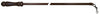 Frusta In Legno Per Tenda 125 Cm Ciliegio- 1,0 Pz