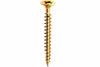 Sc Viti Per Legno Ottonate Tp 3 X25 (Pz. 50)*- Mustad- 5,0 Pz