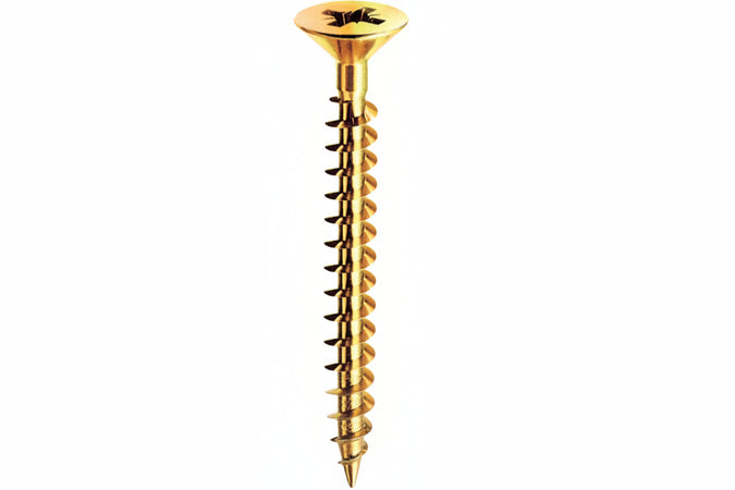 Sc Viti Per Legno Ottonate Tp 3 X25 (Pz. 50)*- Mustad- 5,0 Pz