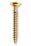 Sc Viti Per Legno Ottonate Tp 4 X25 (Pz. 30)*- Mustad- 5,0 Pz