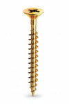 Sc Viti Per Legno Ottonate Tp 4 X40 (Pz. 30)*- Mustad- 5,0 Pz