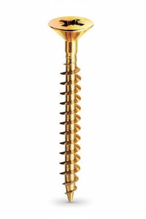 Sc Viti Per Legno Ottonate Tp 4 X40 (Pz. 30)*- Mustad- 5,0 Pz