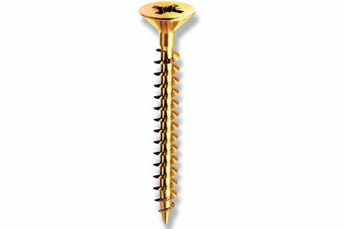 Sc Viti Per Legno Ottonate Tp 5 X50 (Pz. 10)*- Mustad- 5,0 Pz