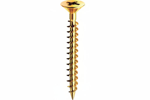 Sc Viti Per Legno Ottonate Tp 5 X70 (Pz. 10)*- Mustad- 5,0 Pz