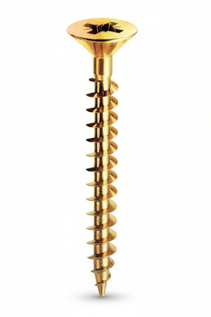 Sc Viti Per Legno Ottonate Tp 6 X80 (Pz. 10)- Mustad- 5,0 Pz