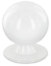 Bl Pomolo 2172 2021 D 20 Mm Ottone Bianco 2 Pz- Cafim- 6,0 Blister