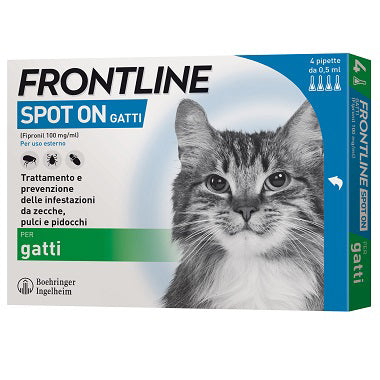 Frontline Spot-On Gatti 3 Pipette- Frontline- 1,0 Pz