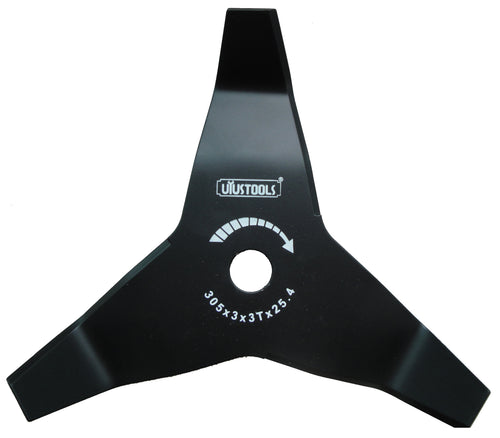 Disco P/Decespugliatore 3 Denti C/Alette 305X4,0 Mm- 1,0 Pz