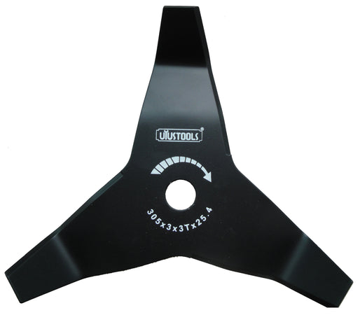 Disco P/Decespugliatore 3 Denti C/Alette 305X4,0 Mm- 1,0 Pz