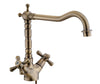 Serie Sofia Monof.Lavello C/Alta Bronzo- Rubinetterie Associate- 1,0 Pz