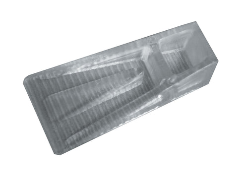 Fermaporta In Gomma Antiscivolo 66 Mm Cristal- Plastimetal- 25,0 Pz