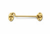 Bl Gancio Fermafinestra Ottone Lucido 200 Mm- 6,0 Blister